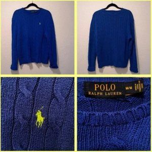 Ralph Lauren Blue Sweater. Size Medium.